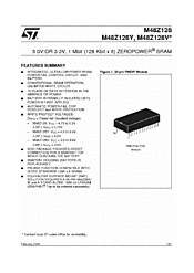 DataSheet M48Z128V pdf